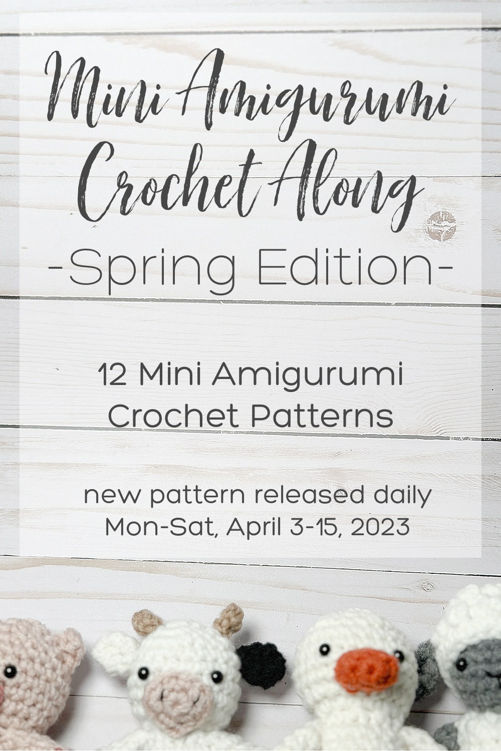 We can't wait to crochet our favorite AMIGURUMI patterns! 