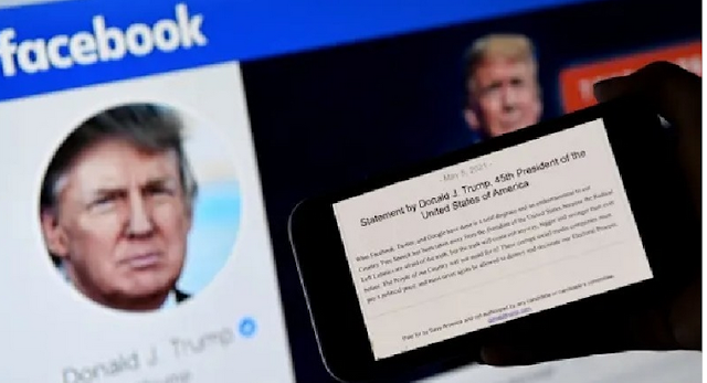 Facebook suspends Donald Trump's account for 2 years.