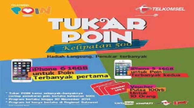 Cara Tukar Poin Telkomsel dengan Pulsa