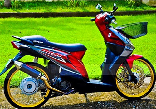 Gambar Modifikasi Motor Honda Beat 