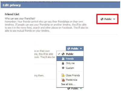 How To Hide Friend Lists On Facebook