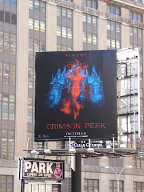 Crimson Peak movie billboard