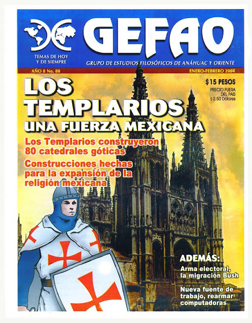 Los Templarios una fuerza Mexicana Revista GEFAO