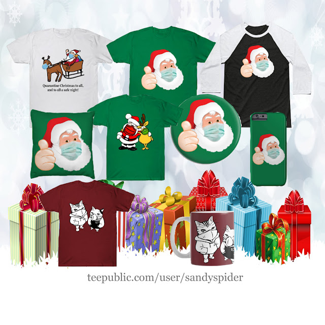 Masked Santa T-Shirts & Gifts