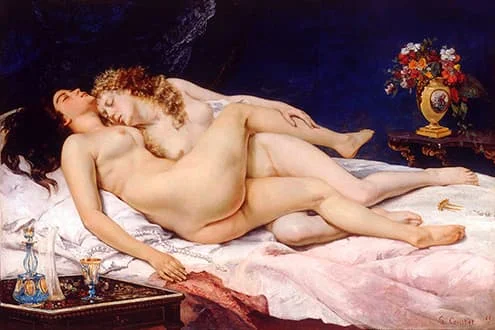 el-sueño-courbet-realismo-cuadro-museo-de-orsay