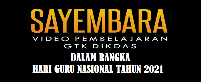 Lomba Video Pembelajaran Literasi dan Numerasi untuk guru SD dan SMP dalam rangka HGN Tahun 2021