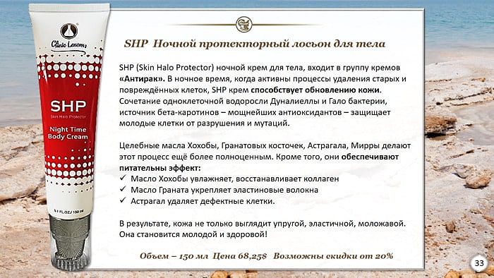 SHP ночной для тела Доктор Нона