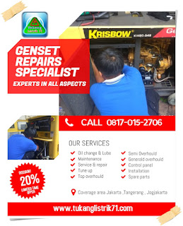 Service genset Tangerang