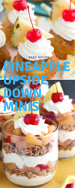 Pineapple Upside Down Minis Easy Recipe