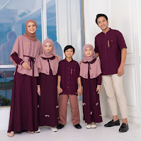 Koleksi Sarimbit Nibras 2023 Terbaru Daania Baju Muslim Couple Seragam Keluarga Outfit OOTD Hari Raya Lebaran IDUL FITRI 2023
