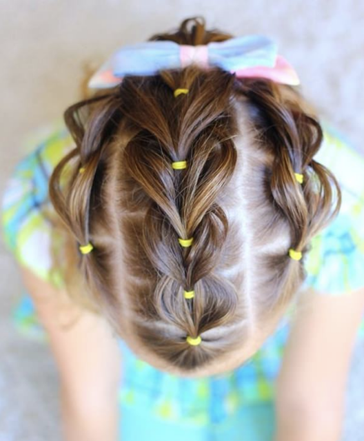 little girl ponytail hairstyles