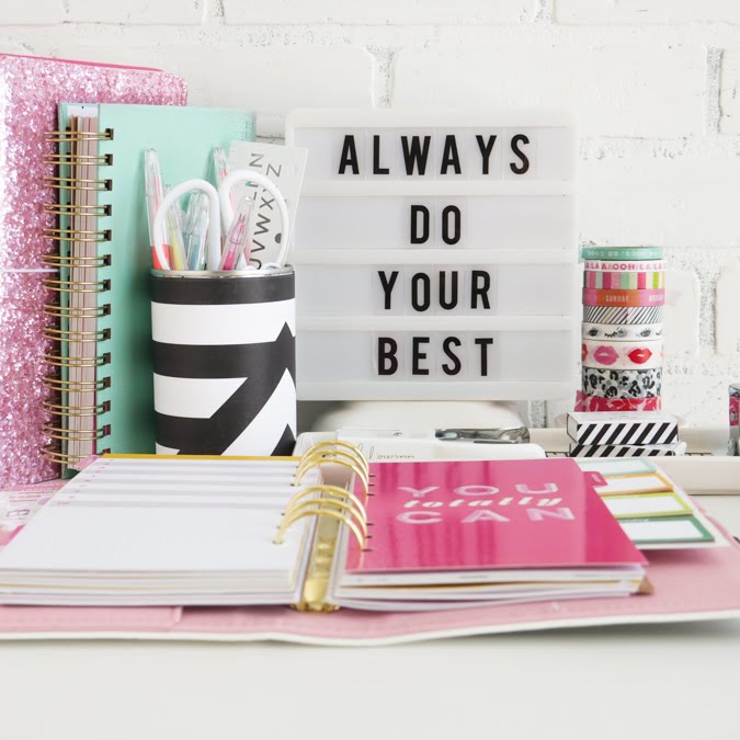 How to Go Back To School In Style with Heidi Swapp Color Fresh and Lightbox by Jamie Pate | @jamiepate for @heidiswapp