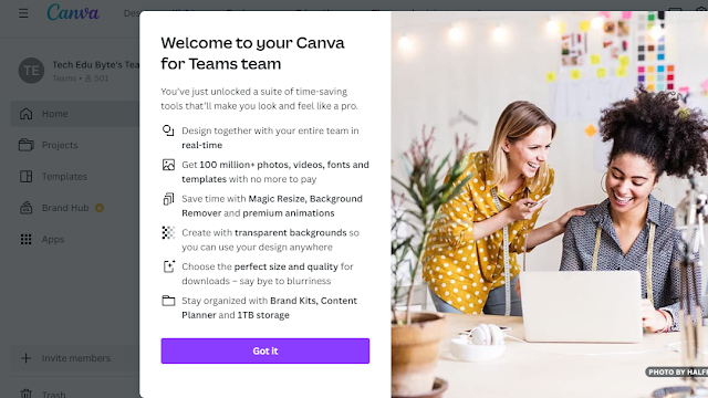 Free Canva Pro Team Invite | How to get Canva premium freely