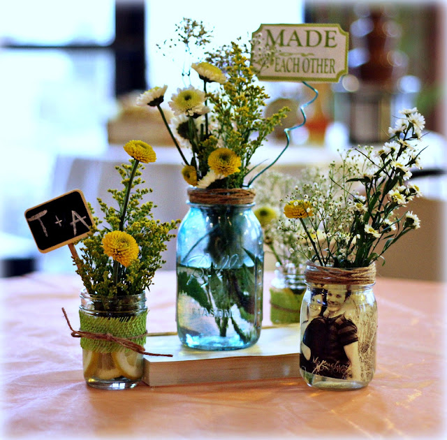 Mason Jar Centerpieces