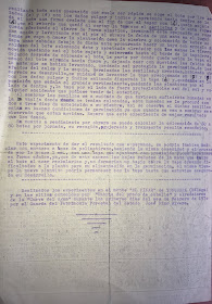 Escrito de José Pino Rivera dirigido al Ingeniero Jefe del Servicio Hidrológico-Forestal de Málaga, de 6 de febrero de 1970, sobre siembra de semilla de pinsapo empleando botes de hojalata (3).  Fuente: Archivo personal de José Pino Rivera.