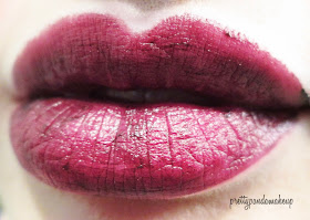 NYX Soft Matte Lip Cream in Transylvania Lip Swatch