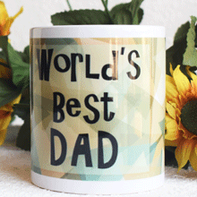 Buy handmade custom mug gifts for dads, fathers online in Port Harcourt Nigeria