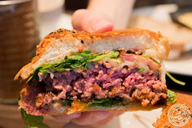 image of Frenchie burger at DBGB in NYC, New York 