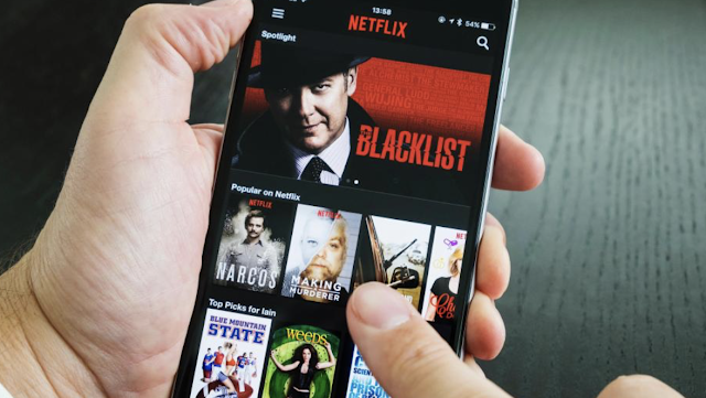 NETFLIX AND STILL Viewers will soon be able to change programme with just a stare thanks to new Netflix invention: Netflix has invented a way for its users to change what they are watching by staring at their screen and sticking out their tongue