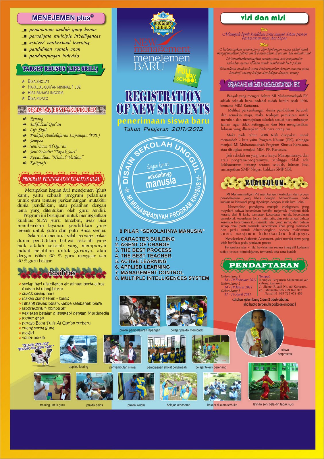 30 Ide Pamflet Penerimaan Siswa Baru Sd Little Duckling Blog