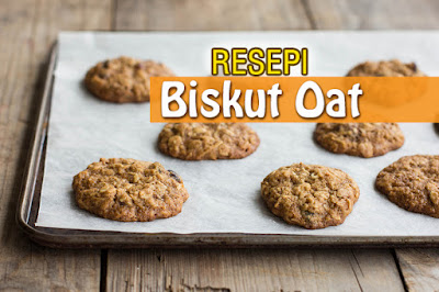 Resepi Biskut Oat Rangup