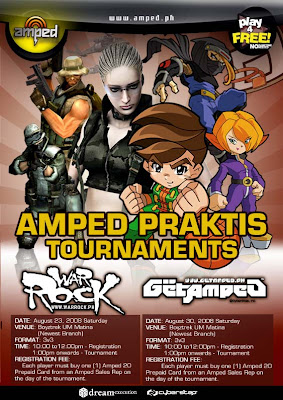 Amped Warrock Online Philippines Praktis Tournament