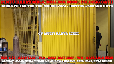 GAMBAR, FOLDING GATE, BANTEN, TERBARU. 2025