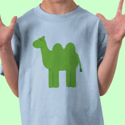 Cute Shirts on Toxiferous Designs  Cute Green Camel T Shirts And Gifts