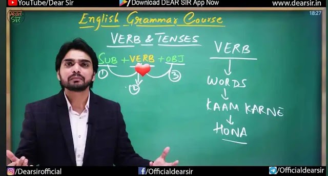 English Grammar Course  VERB & TENSES  