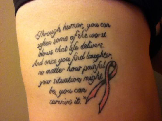 Breast Cancer Tattoos