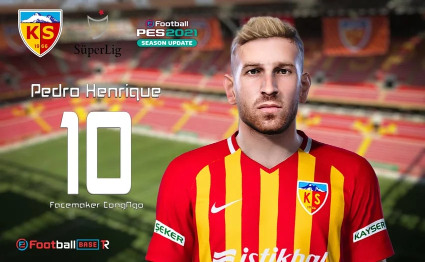 Pedro Henrique Face For eFootball PES 2021