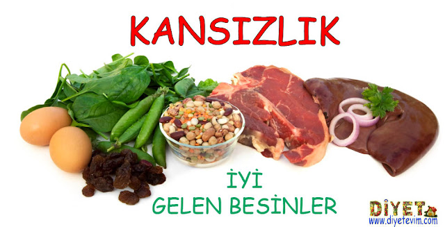 kansızlık için beslenme