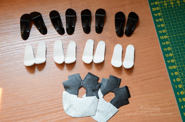 How to make shoes for dolls