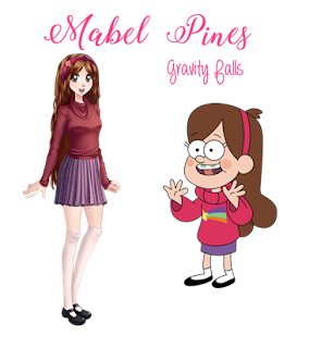 amor doce cosplay mabel