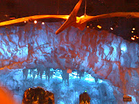 Ice Cave while blue