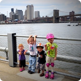 Roller Skating at Brooklyn Bridge Park Pier 6