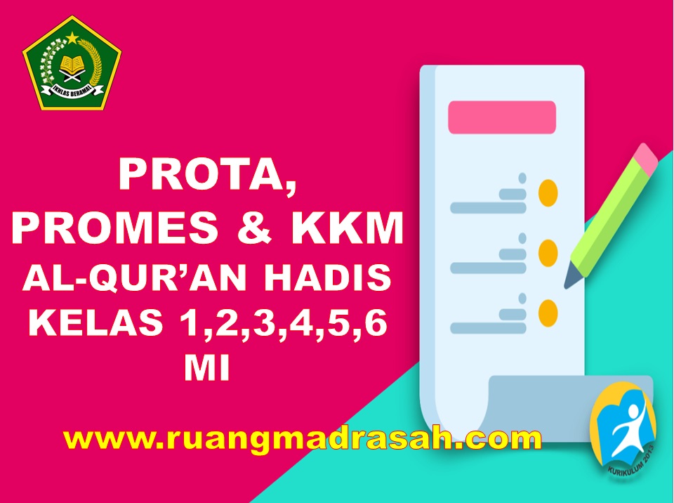 Prota, Promes Dan KKM Al-Qur'an Hadis