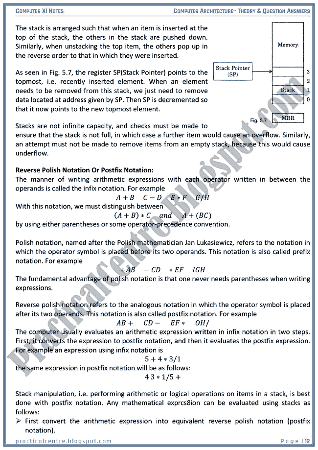computer-architecture-theory-and-questions-answers-computer-xi