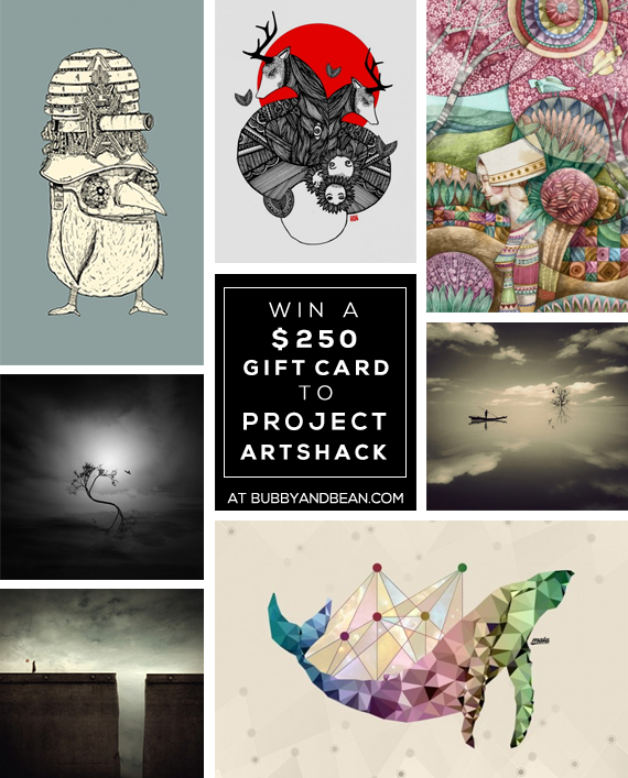 GIVEAWAY //  Win a $250 Gift Card to Project ArtShack from Bubby & Bean!