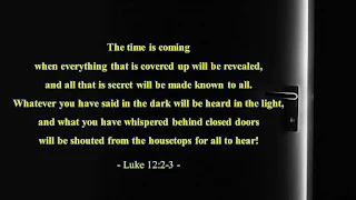 Truth and Light: Lessons from Luke 12:2-3
