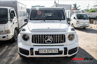 Doanh nhân Phạm Trần Nhật Minh lần đầu tiên xuống phố cùng Mercedes AMG G63 Edition sau khi ra biển số