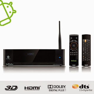 KDLINKS® A200 Android 3D 1080P Network HD TV Media Player
