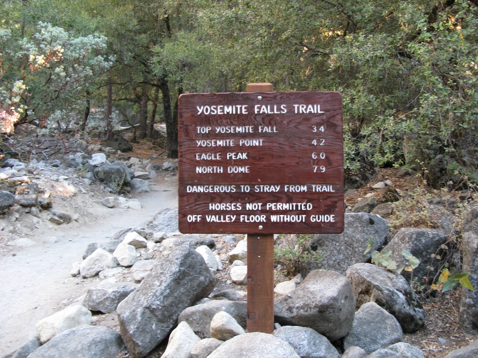 Dan's Hiking Log: Upper Yosemite Falls, Yosemite Point - IMG 0929