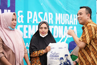 PT Semen Tonasa yang Merupakan Anak usaha dari SIG Turut Ambil Bagian Dalam Kegiatan Safari Ramadhan BUMN 2024