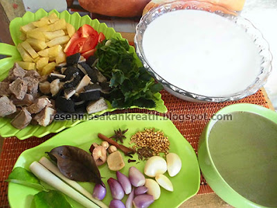 Bahan Bumbu Soto Betawi