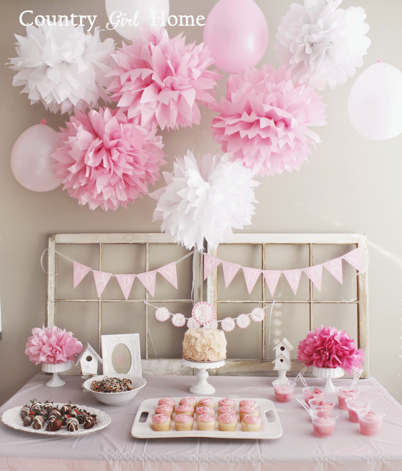 COUNTRY GIRL HOME 1st Birthday  