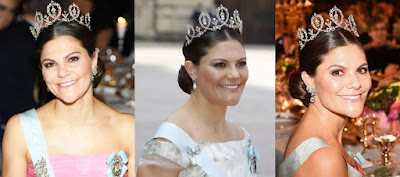 Crown princess Victoria of Sweden favorite tiara