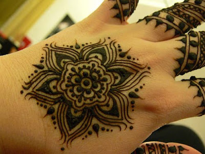 henna flower designs