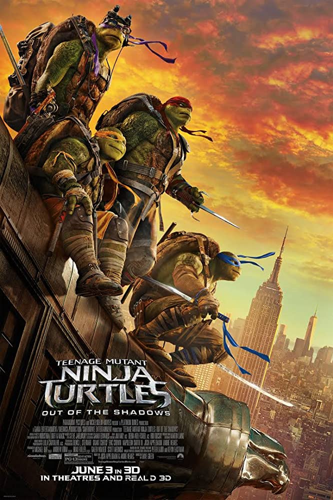 Teenage Mutant Ninja Turtles: Out of the Shadows (2016) Hindi Dual Audio 720p BluRay [1GB]