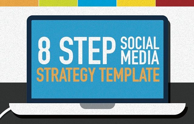 Image: 8 Step Social Media Marketing Strategy Template